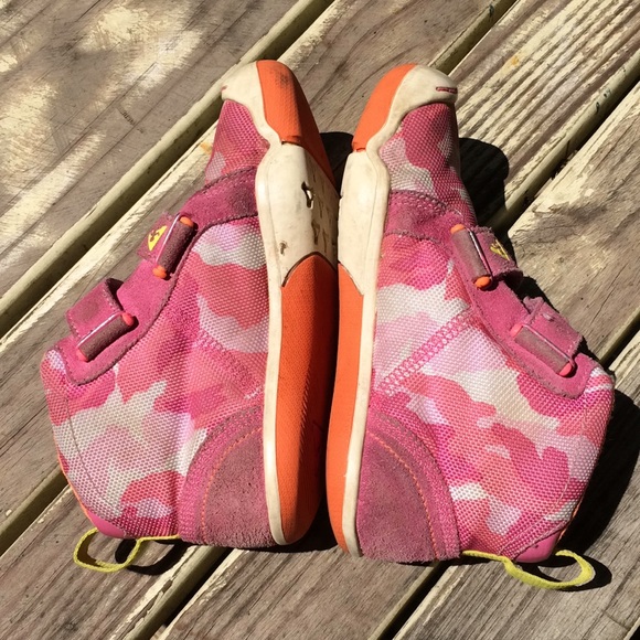 PLAE Pink Camouflage High Top Sneaker 11.5 - Picture 5 of 8